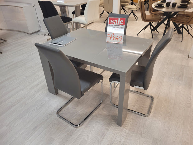 Soho 1.2m Table & 4 Chaird