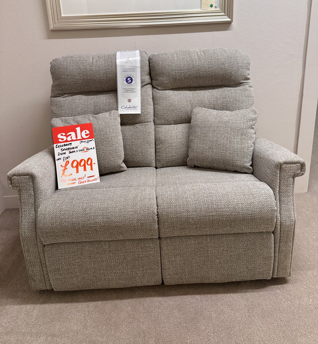 Celebrity Sandhurst 2 Seater Sofa