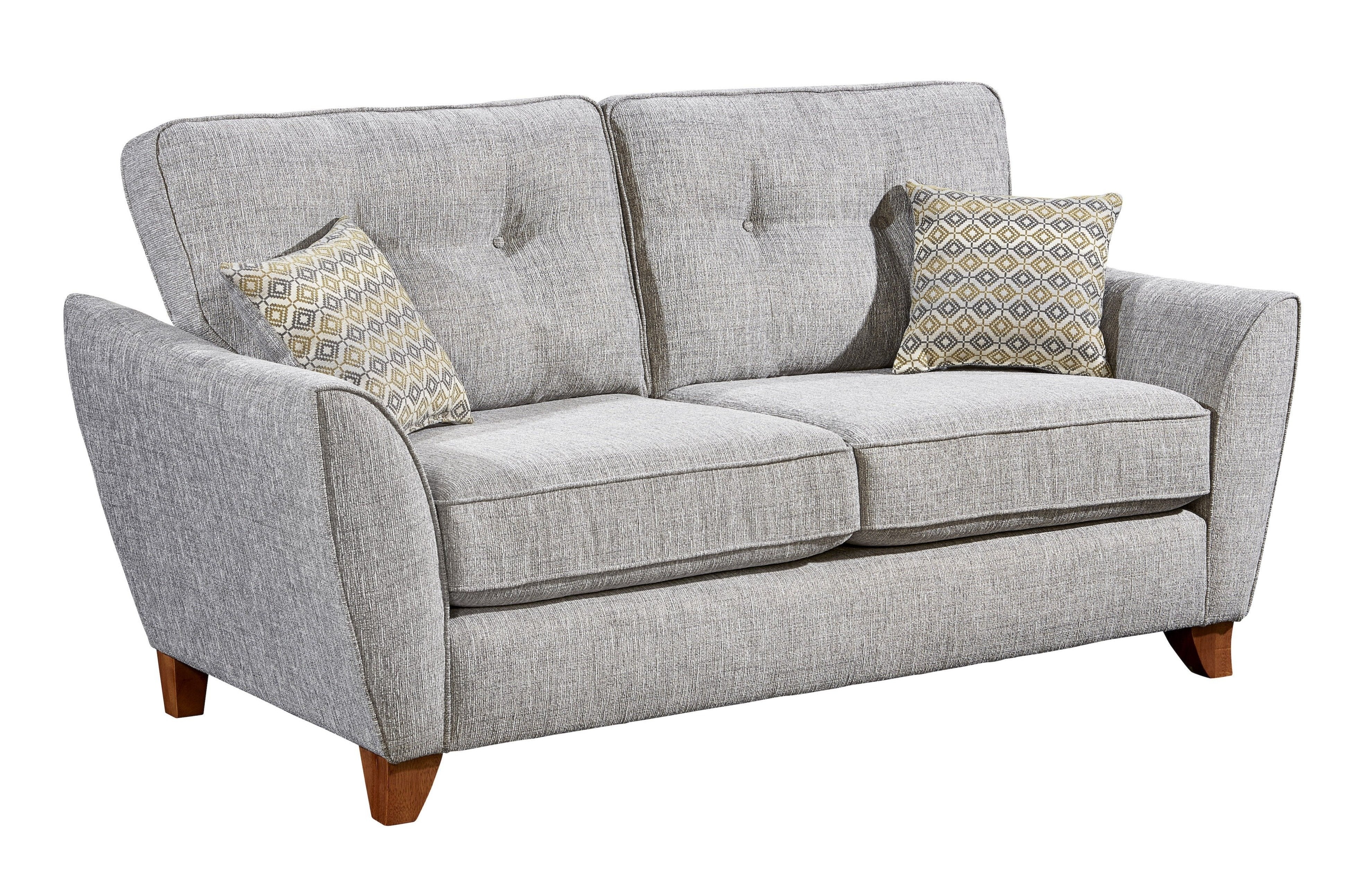 Ashleys furniture grey deals couch