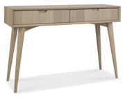 Dansk Scandi Oak Console Table With Drawers