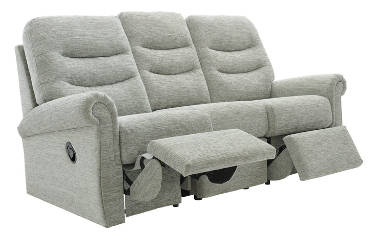 G Plan Holmes Fabric 3 Seater Recliner