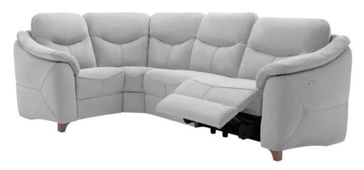 G Plan Jackson Leather Right Hand Facing Single Recliner Corner Sofa