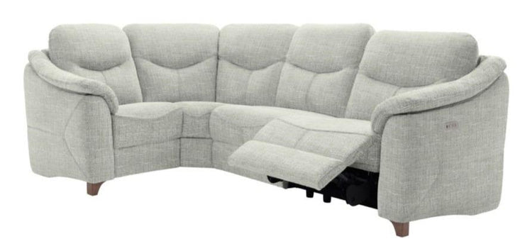 G Plan Jackson Fabric Right Hand Facing Single Recliner Corner Sofa