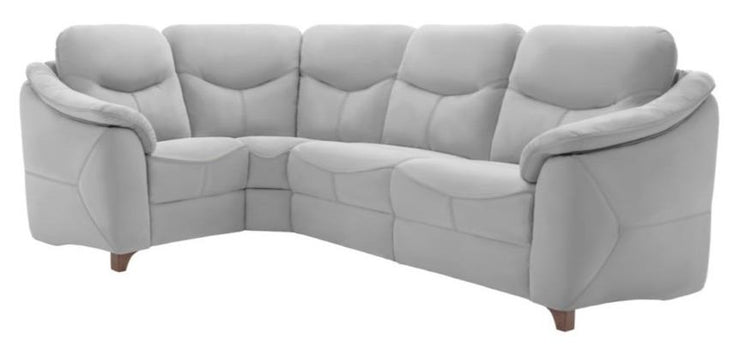 G Plan Jackson Leather Right Hand Facing Corner Sofa