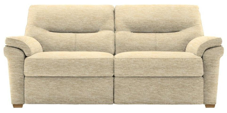 G Plan Seattle Fabric 3 Seater Sofa With Feet