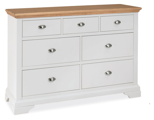 Bentley Designs Hampstead Two Tone 3+4 Drawer Chest
