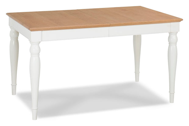 Bentley Designs Hampstead Two Tone 4-6 Extension Table - Rectangular