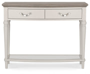Bentley Designs Montreux Grey Washed Oak & Soft Grey Console Table