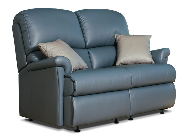 Sherborne Nevada Fixed Leather 2 Seat Sofa