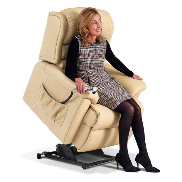Sherborne Olivia Leather Electric Lift & Rise Chair