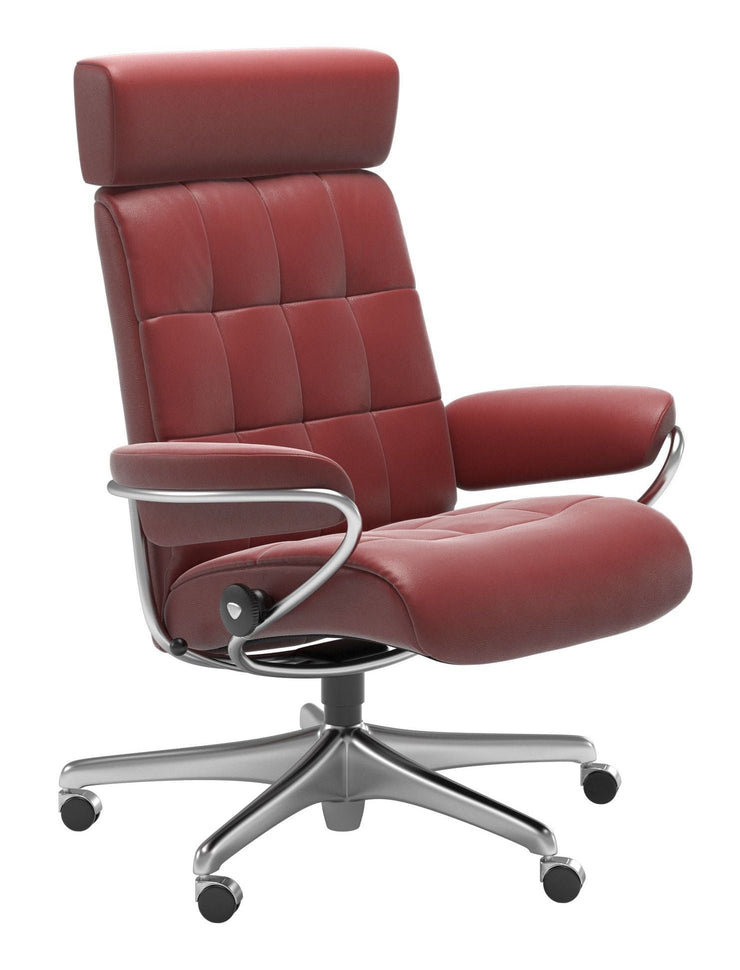 Stressless London Office Chair with Adjustable Headrest