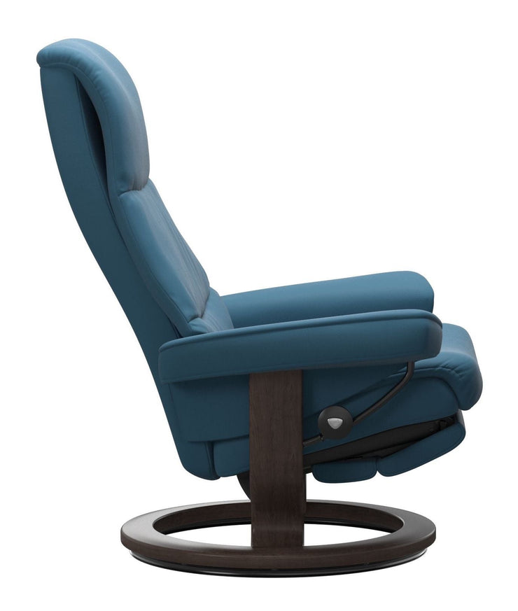 Stressless View Classic Chair with Power Leg & Back