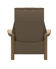 Stressless Windsor High Back Chair - Paloma Beige/Oak Wood