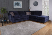 Varley 2 by 1 Seater Corner Group with Footstool