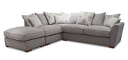 Atlantis 2 Seat Left Hand Facing with Footstool Pillow Back Sofa Bed Corner Group