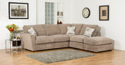 Atlantis 2 Seat Right Hand Facing with Footstool Standard Back Sofa Bed Corner Group