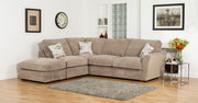 Fantasia 2 by 1 Seater with Footstool Left Hand Facing Standard Back Corner Group