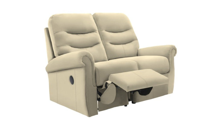 G Plan Holmes Leather 2 Seater Recliner