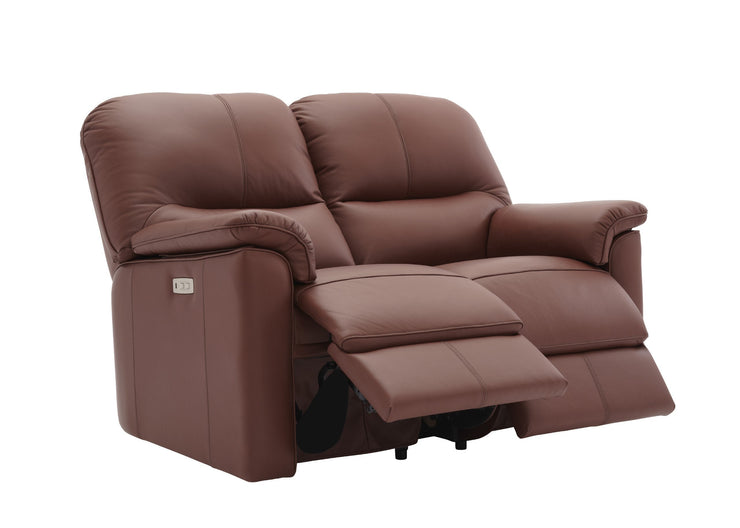 G Plan Chadwick Leather 2 Seat Recliner Sofa