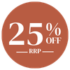 25% OFF RRP