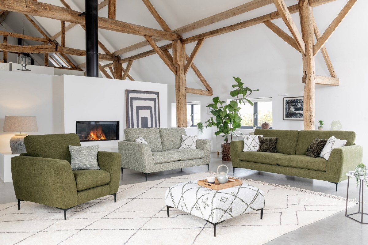 Alstons Inka 4 Seater Standard Back Sofa