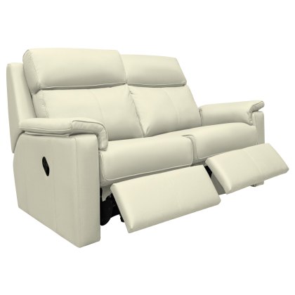 G Plan Ellis Leather Small Manual Recliner Sofa G Plan Ellis Leather Small Manual Recliner Sofa