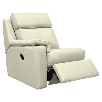 G Plan Ellis Leather Small LHF Manual Recliner Unit G Plan Ellis Leather Small LHF Manual Recliner Unit