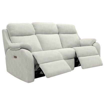 G Plan Kingsbury Fabric Curved 3 Seater Power Recliner G Plan Kingsbury Fabric Curved 3 Seater Power Recliner