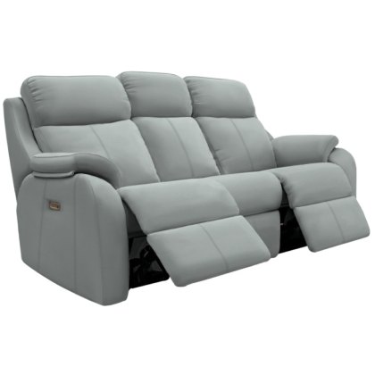 G Plan Kingsbury Leather 3 Seater Recliner with Headrest and Lumbar G Plan Kingsbury Leather 3 Seater Recliner with Headrest and Lumbar