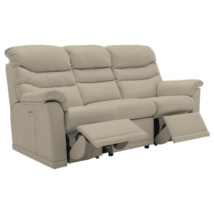 G Plan Malvern Leather 3 Seater Power Recliner (3 Cushion) G Plan Malvern Leather 3 Seater Power Recliner (3 Cushion)