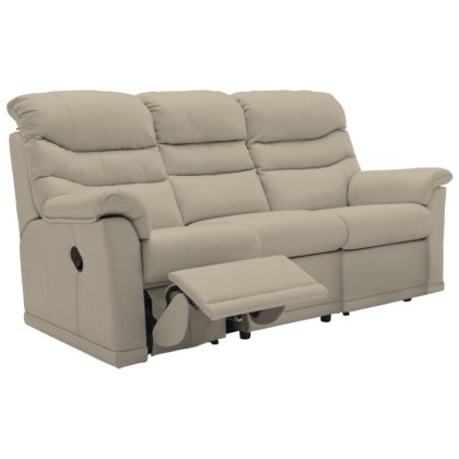 G Plan Malvern Leather 3 Seater Single Manual Recliner LHF (3 Cushion) G Plan Malvern Leather 3 Seater Single Manual Recliner LHF (3 Cushion)