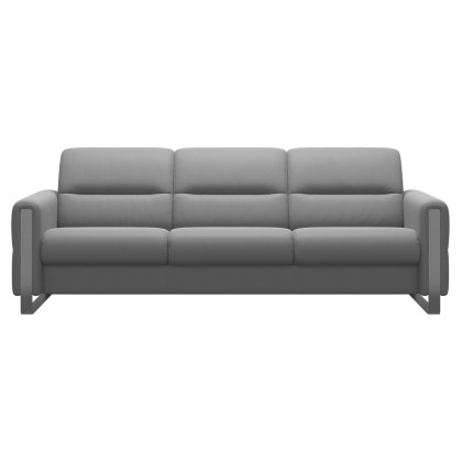 Stressless Fiona Steel 3 Seater Sofa Stressless Fiona Steel 3 Seater Sofa
