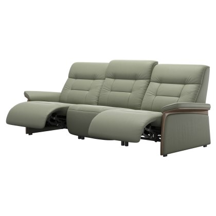 Stressless Mary Wood 3 Seater 2 Power Recliner Stressless Mary Wood 3 Seater 2 Power Recliner