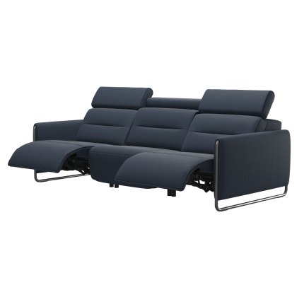 Stressless Emily Steel 3 Seater (with 2 Power) Stressless Emily Steel 3 Seater (with 2 Power)