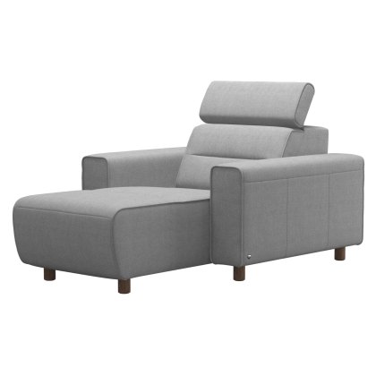 Stressless Emily Wide Arm Medium Longseat with Arms Stressless Emily Wide Arm Medium Longseat with Arms