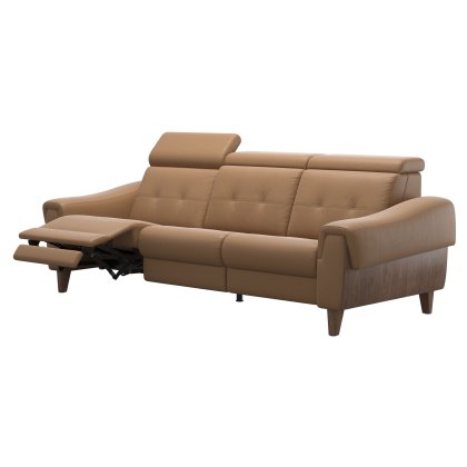 Stressless Anna A3 Arm 3 Seater with 1 Power Stressless Anna A3 Arm 3 Seater with 1 Power
