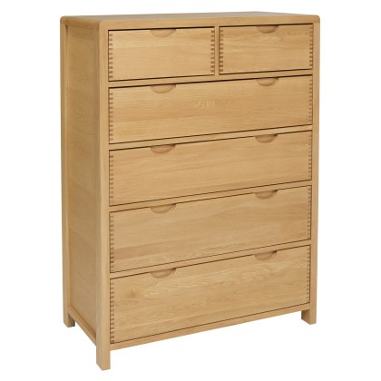 Ercol Bosco 6 Drawer Tall Wide Chest Ercol Bosco 6 Drawer Tall Wide Chest