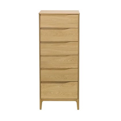 Ercol Rimini 6 Drawer Tall Chest Ercol Rimini 6 Drawer Tall Chest