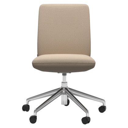 Stressless Vanilla Home Office Low Back Chair Stressless Vanilla Home Office Low Back Chair