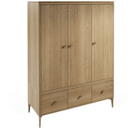 Hadley 3 Door Wardrobe Hadley 3 Door Wardrobe