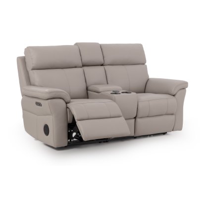 La-Z-Boy Dixie Power 2 Seater Sofa with Head Tilt, Lumbar and Console