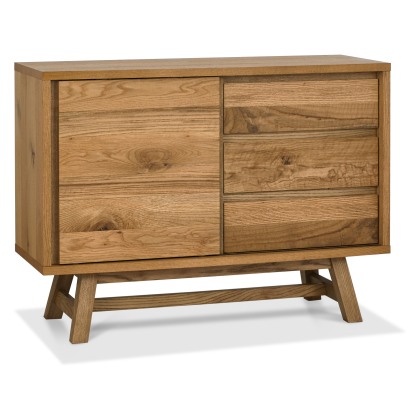 Camden Rustic Oak Narrow Sideboard Camden Rustic Oak Narrow Sideboard
