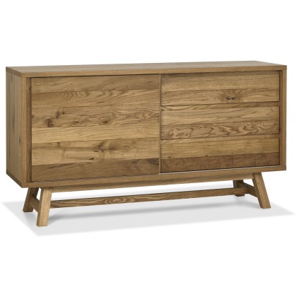 Camden Rustic Oak Wide Sideboard Camden Rustic Oak Wide Sideboard