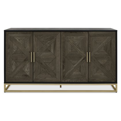 Athena Fumed Oak Wide Sideboard Athena Fumed Oak Wide Sideboard