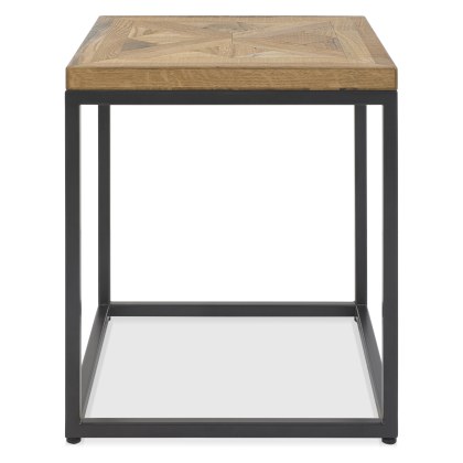 Indus Rustic Oak Lamp Table Indus Rustic Oak Lamp Table
