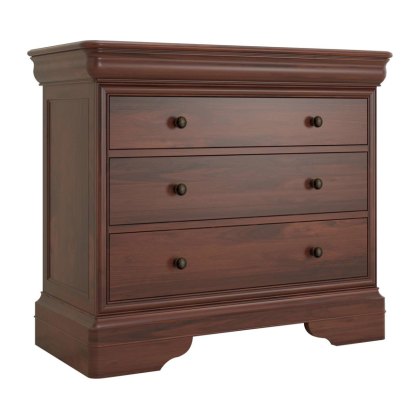 Antoinette 3 Drawer Wide Chest Antoinette 3 Drawer Wide Chest