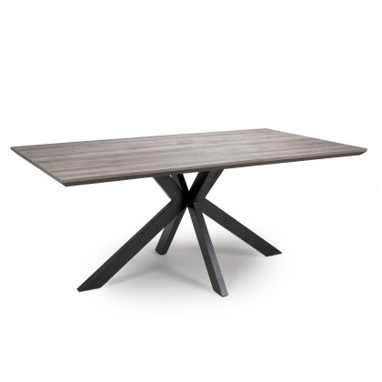 Manhattan 180cm Rectangular Table in Grey Manhattan 180cm Rectangular Table in Grey