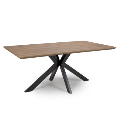 Manhattan 180cm Rectangular Table in Light Walnut Manhattan 180cm Rectangular Table in Light Walnut