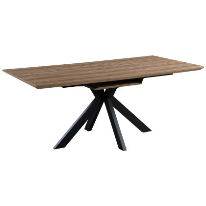 Manhattan Extending 140-180cm Dining Table in Light Walnut Manhattan Extending 140-180cm Dining Table in Light Walnut