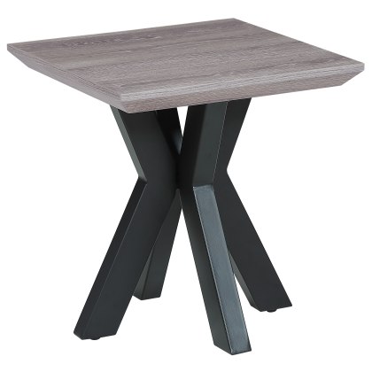 Manhattan 80cm End Table in Grey Manhattan 80cm End Table in Grey